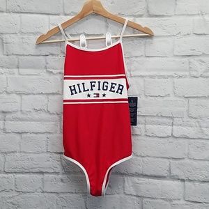 NWT Tommy Hilfiger One piece Swimsuit, Large B9B